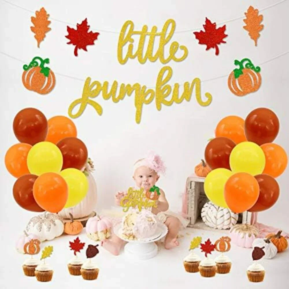 Little Pumpkin Party Decoration Set